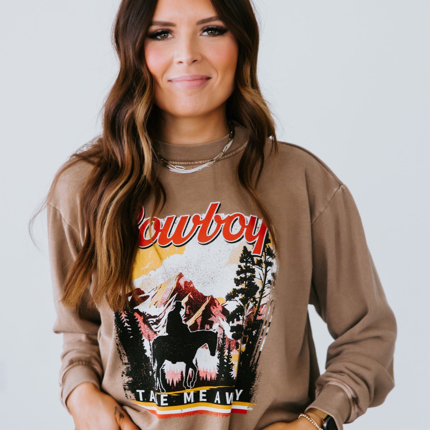 Cowboy Take Me Away Sweatshirt