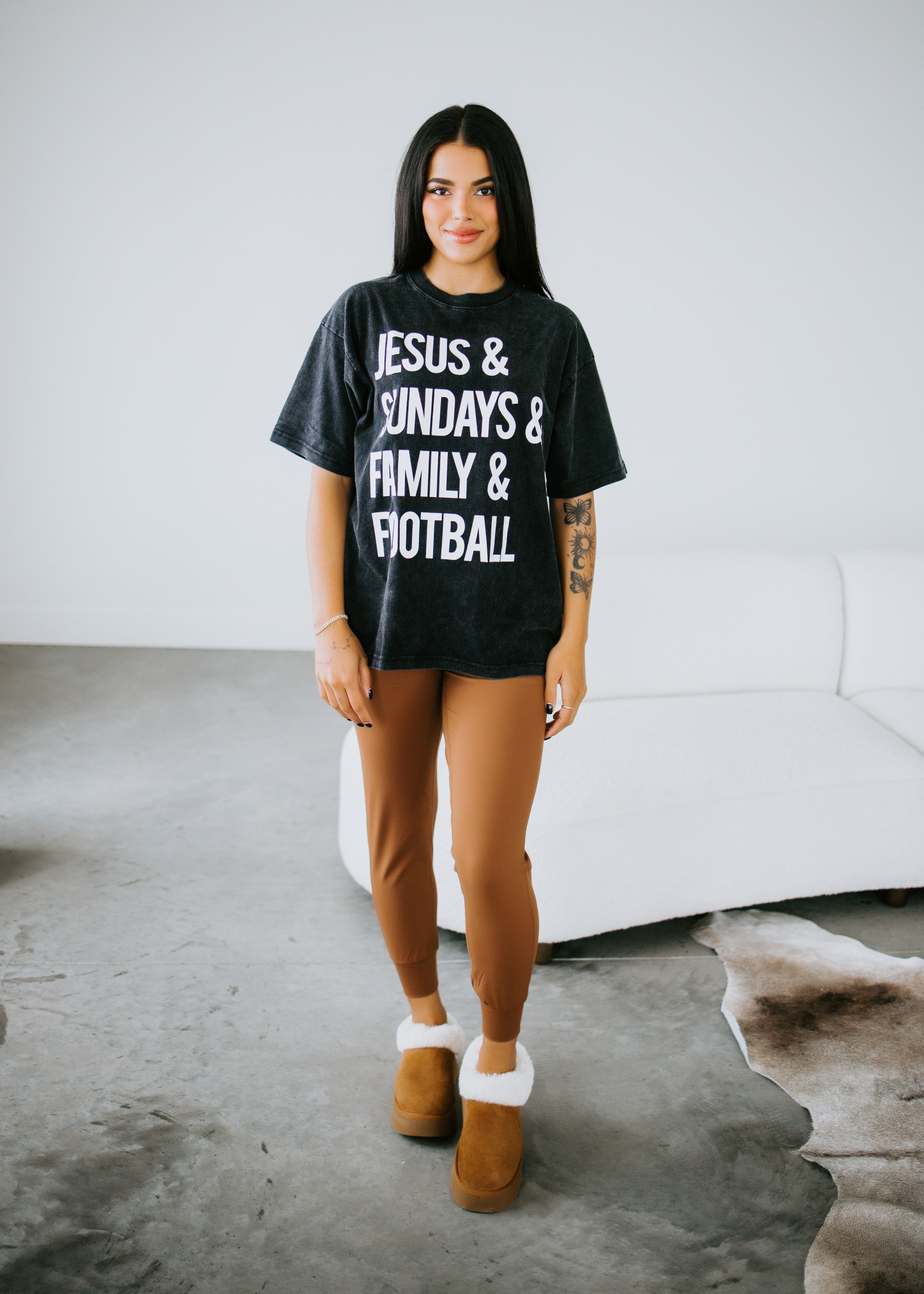 image of Family & Football Graphic Tee