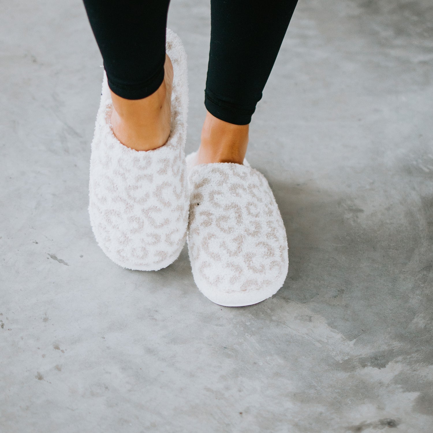 Spotted You Leopard Print Slipper