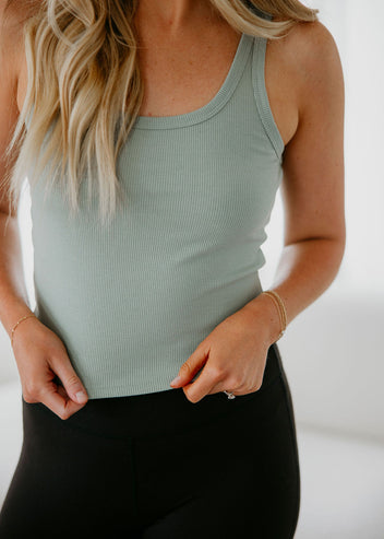 Evyn Ribbed Tank