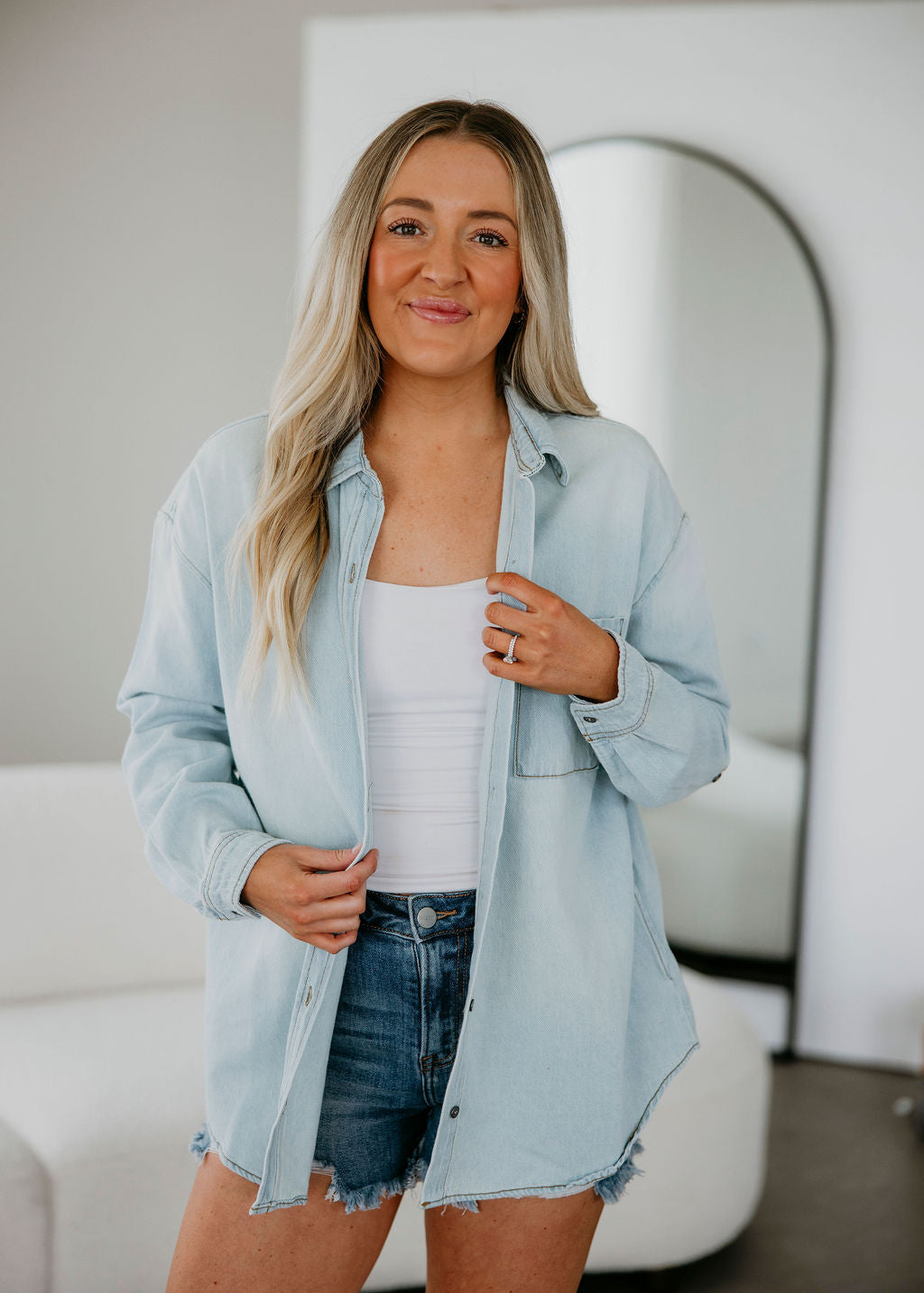 Oslow Risen Denim Shirt