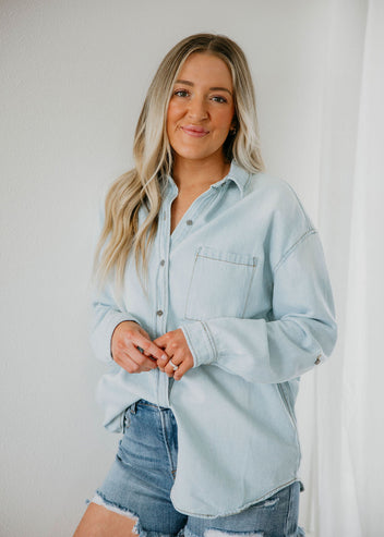 Oslow Risen Denim Shirt