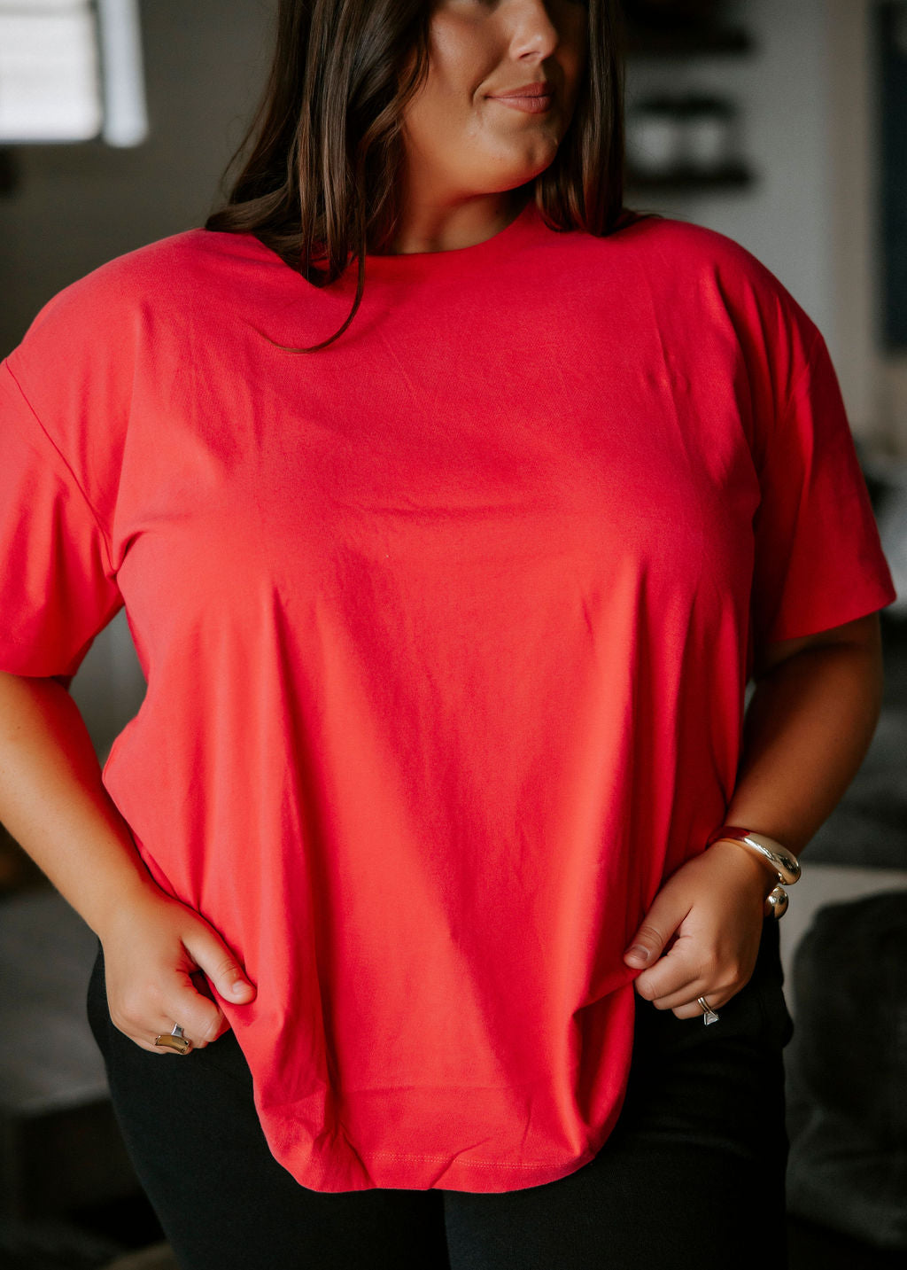 Veblen Oversized Tee by Lily & Lottie