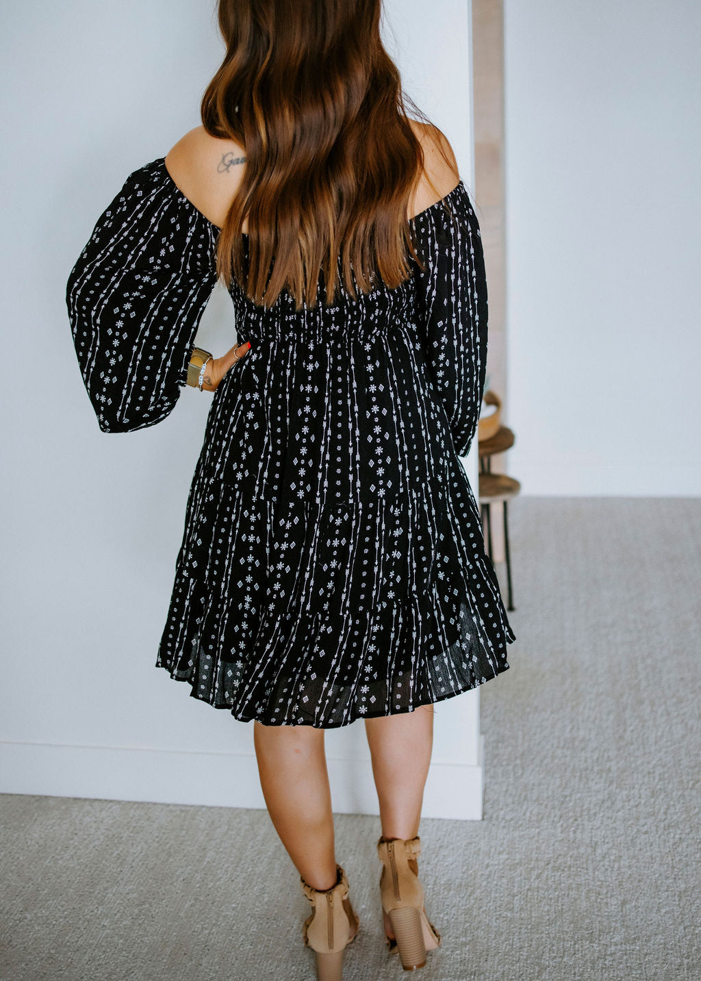 Cressida Printed Smock Dress