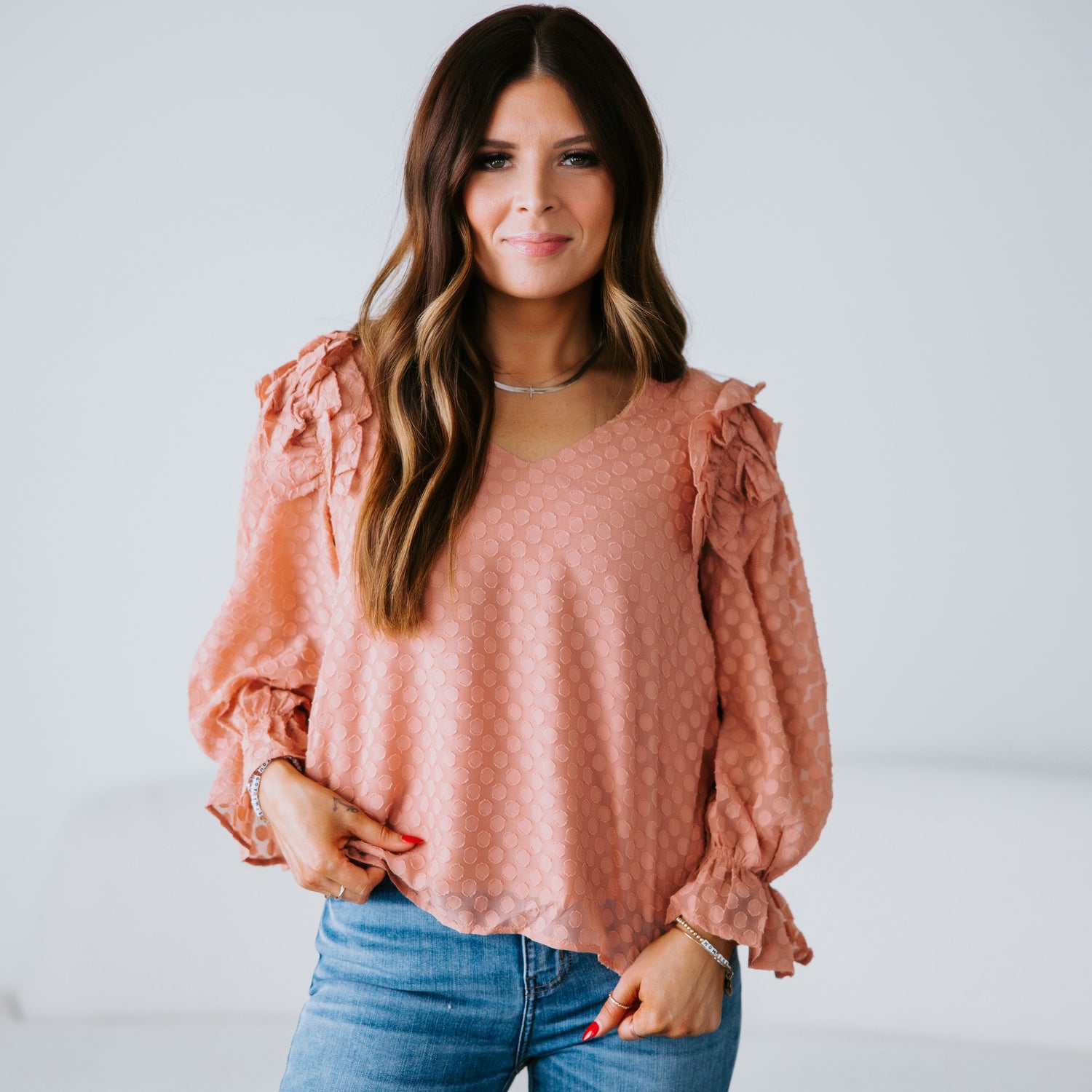 Ayla Ruffled Blouse