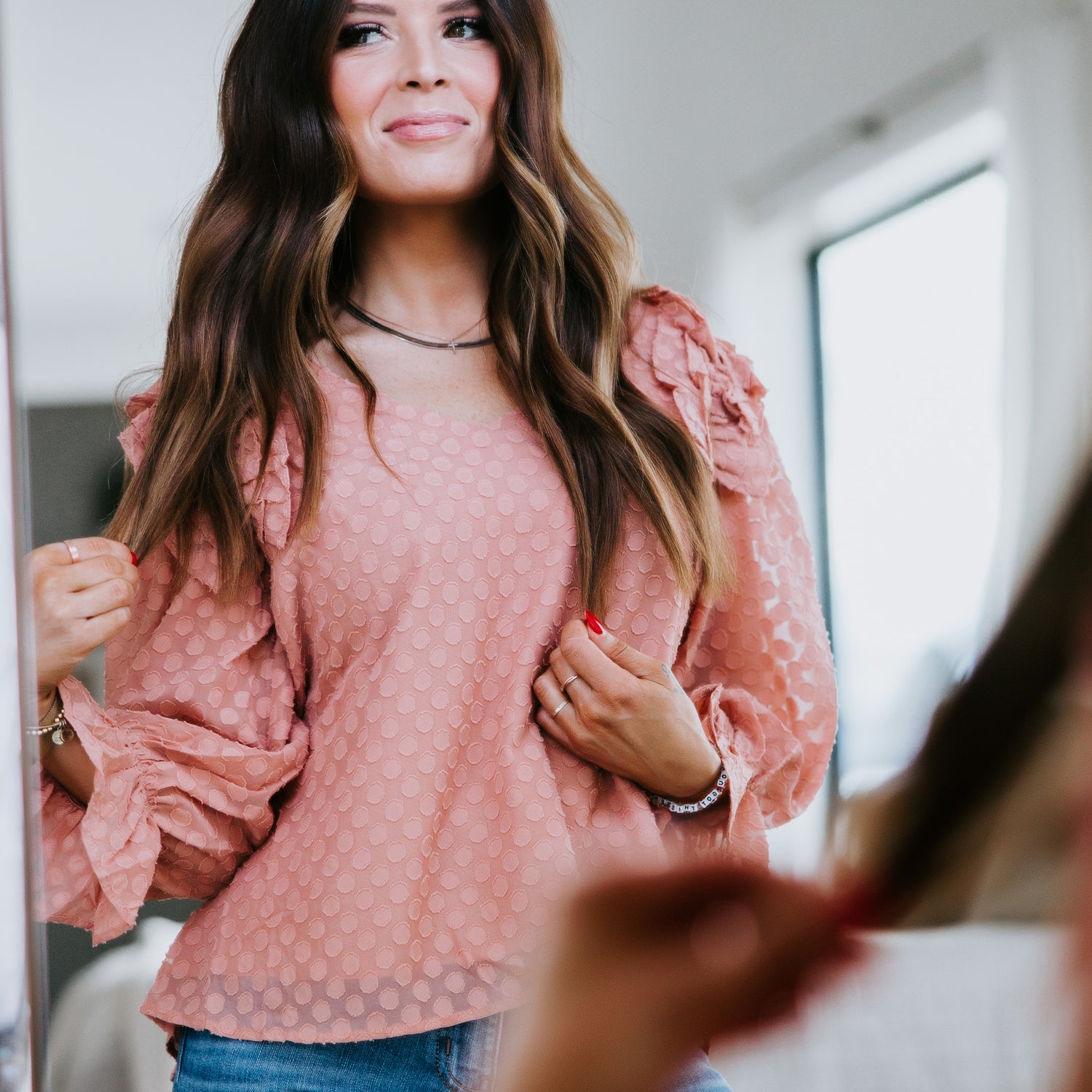 Ayla Ruffled Blouse