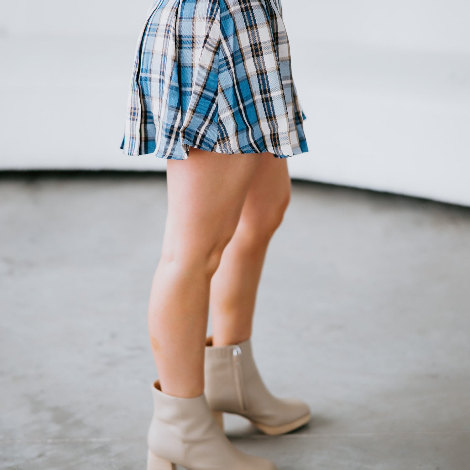 Harper Plaid Mini Skirt