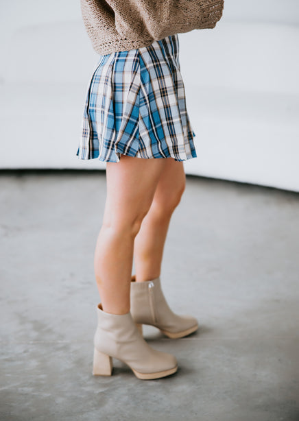 Harper Plaid Mini Skirt