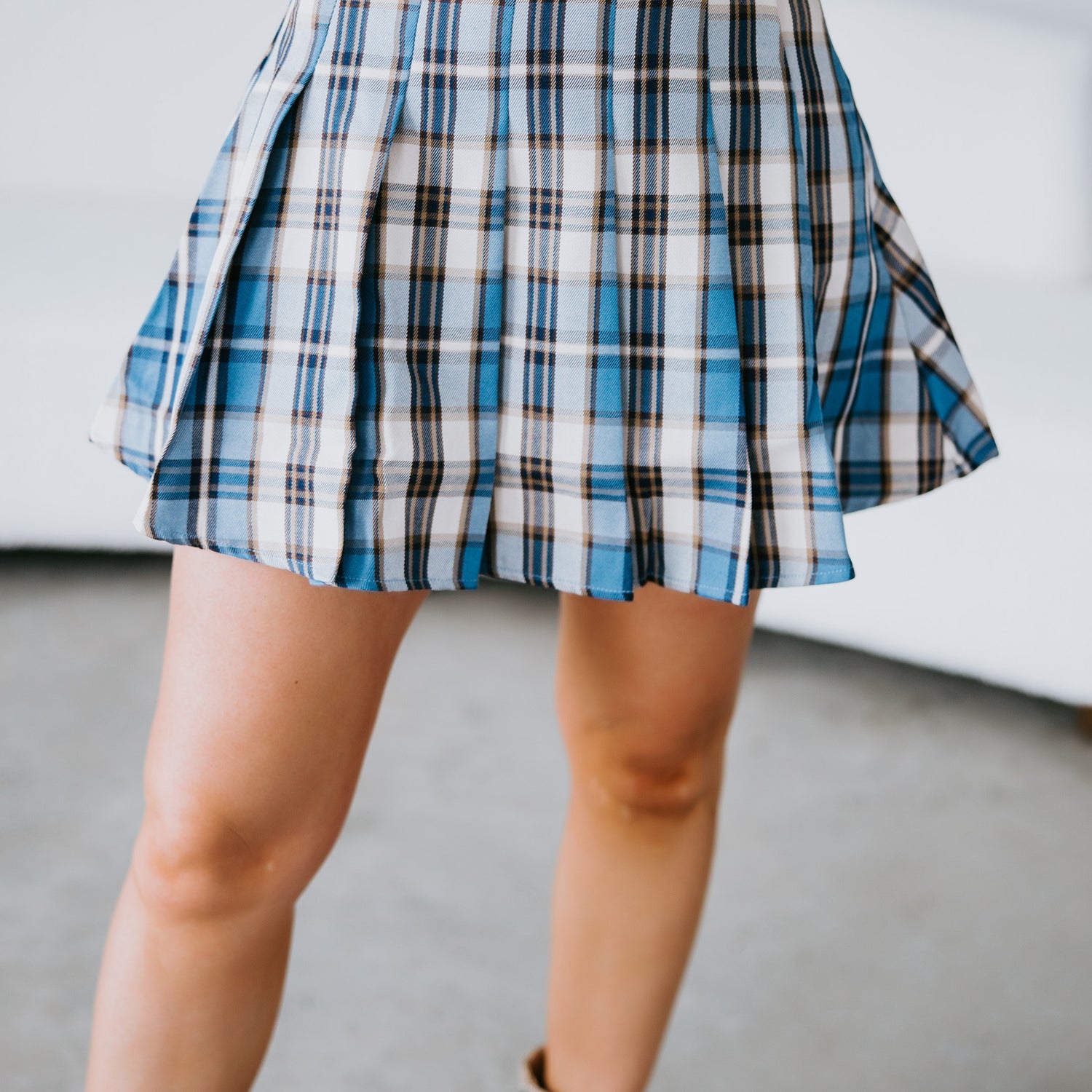 Harper Plaid Mini Skirt