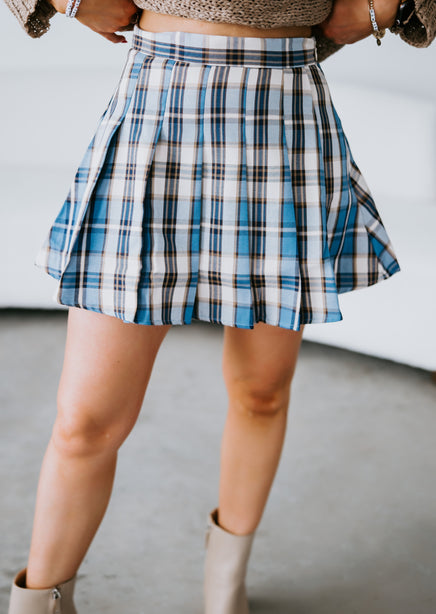 Harper Plaid Mini Skirt