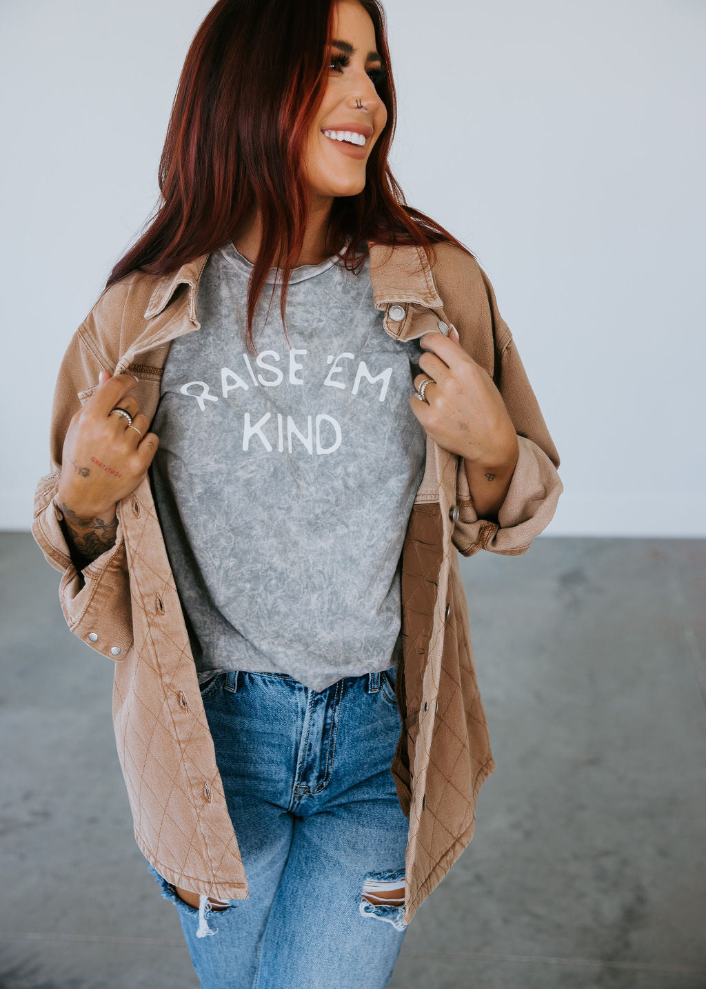 Raise 'em Kind Graphic Tee