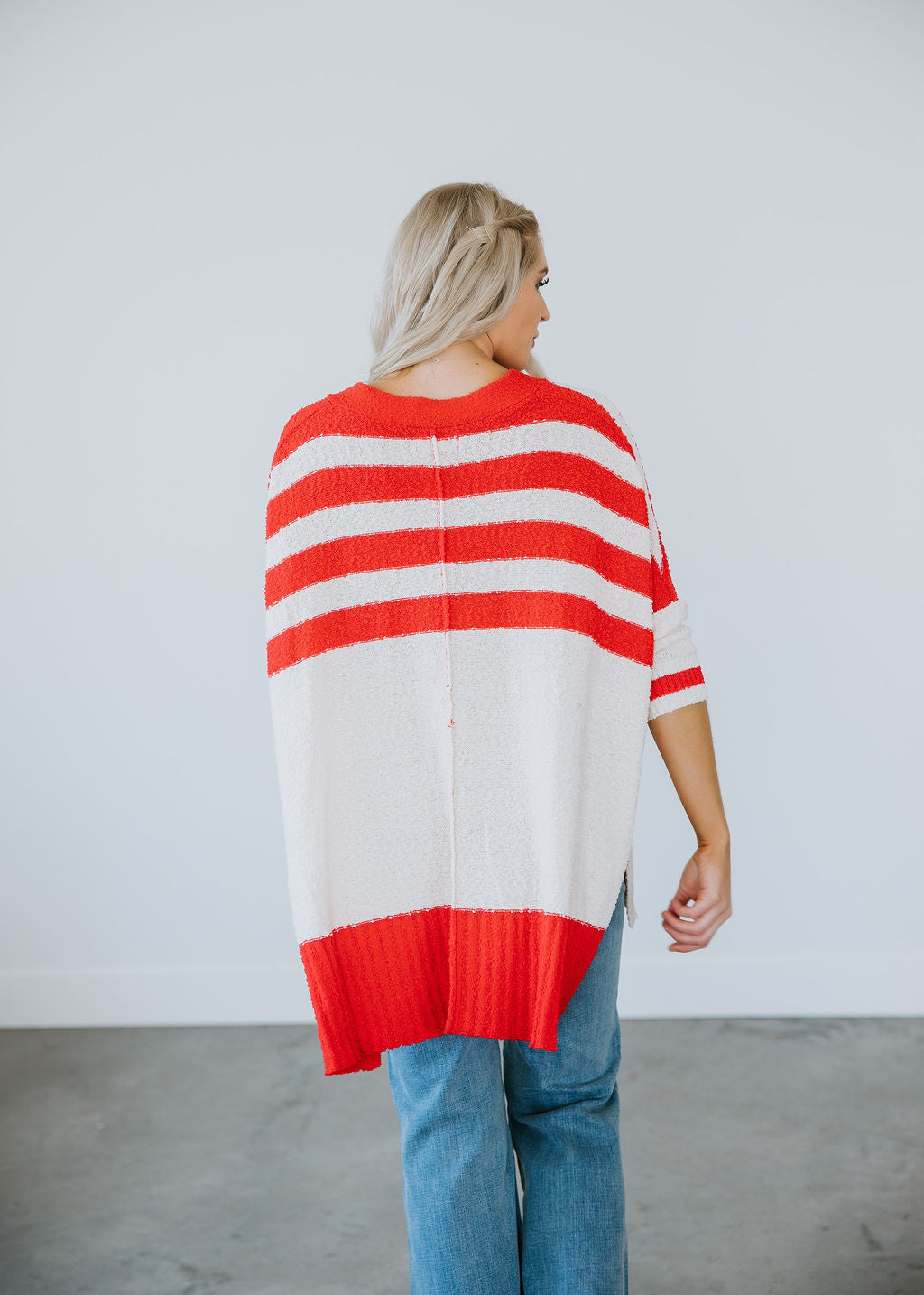 Elodie Striped Cardigan