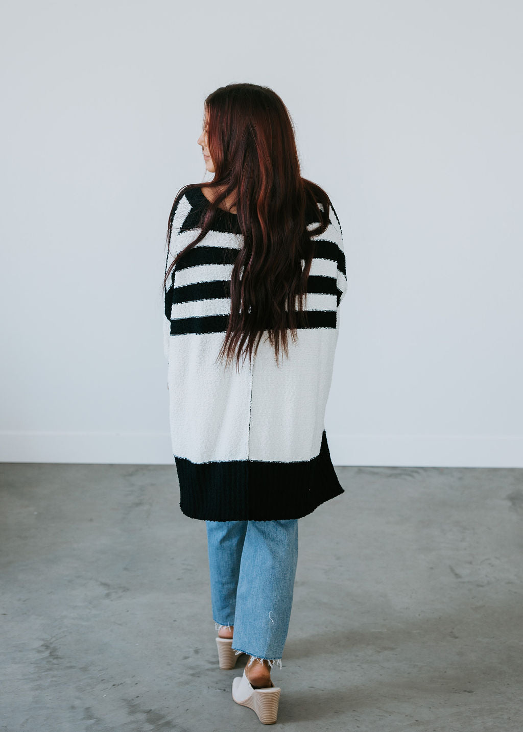 Elodie Striped Cardigan