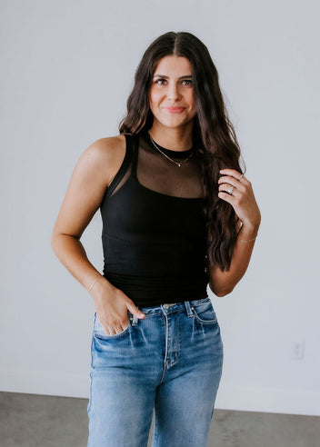 Mallory Mesh Tank Top