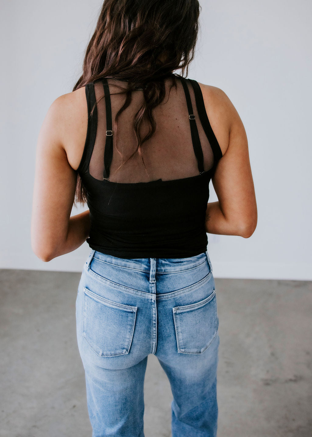 Mallory Mesh Tank Top