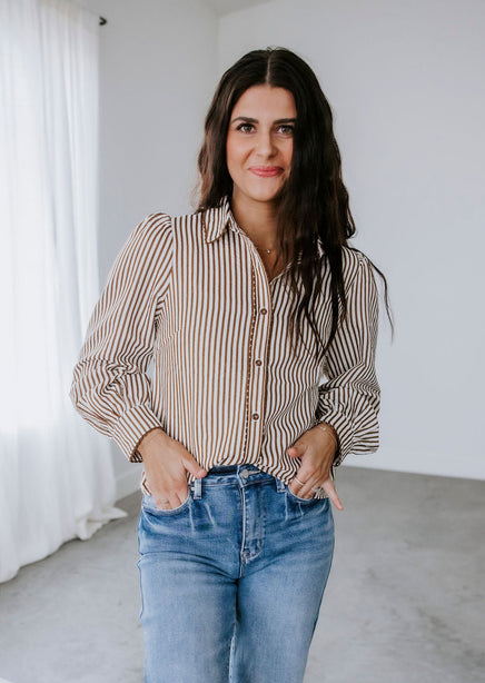 Sonia Striped Blouse product view