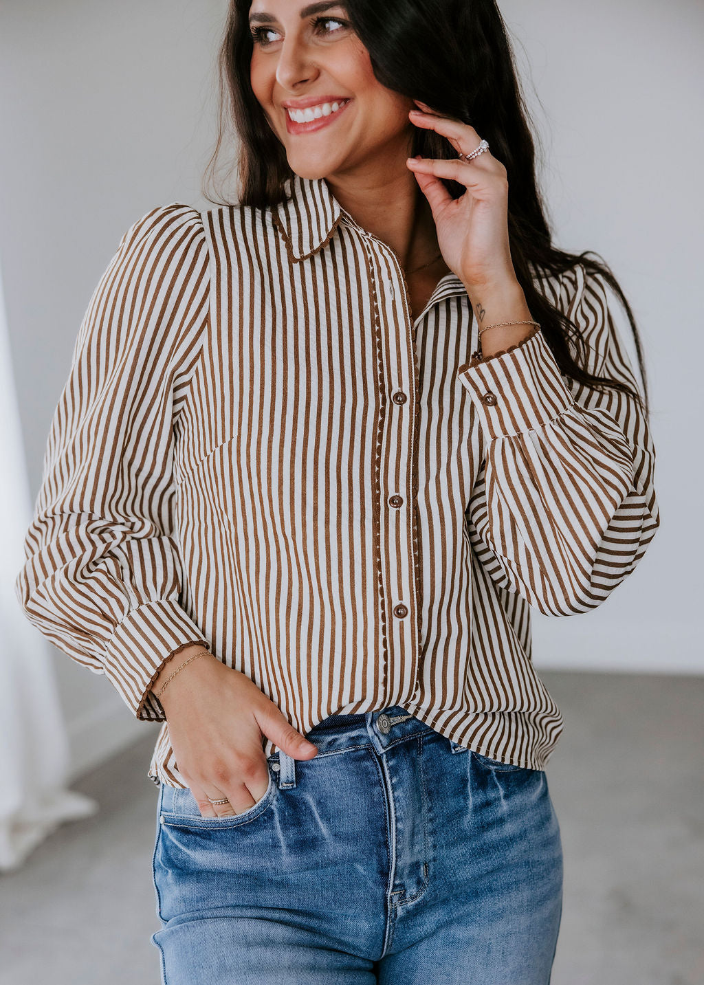 Sonia Striped Blouse