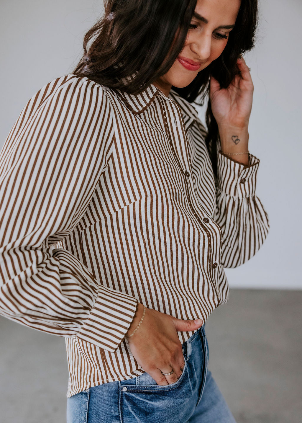 Sonia Striped Blouse