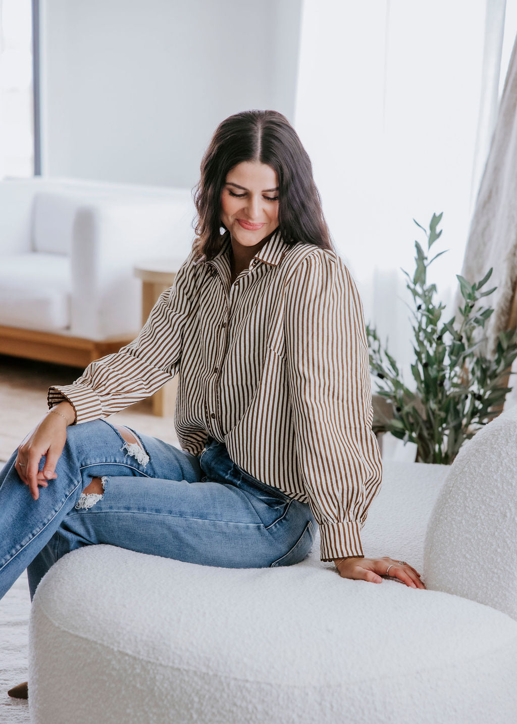 Sonia Striped Blouse