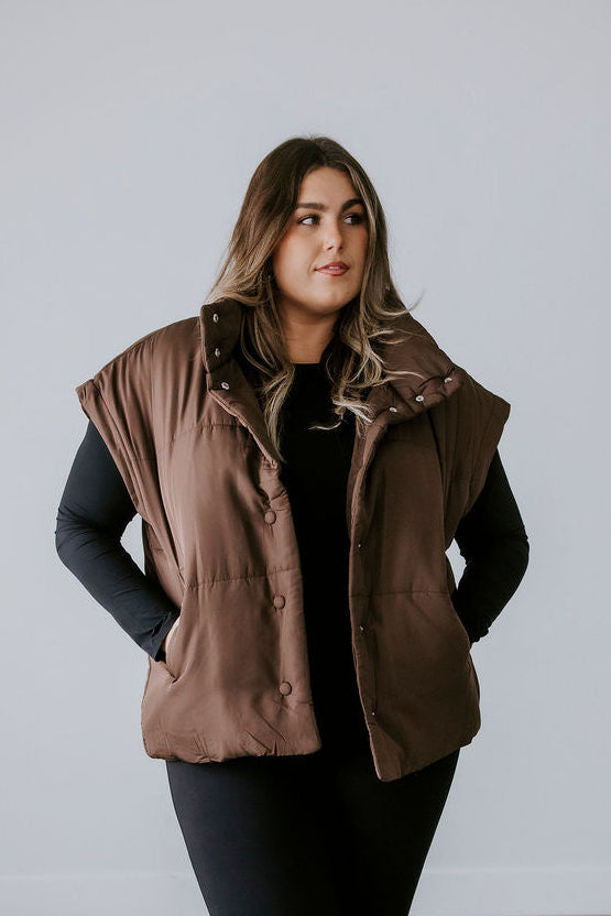 Curvy Berklen Puffer Vest