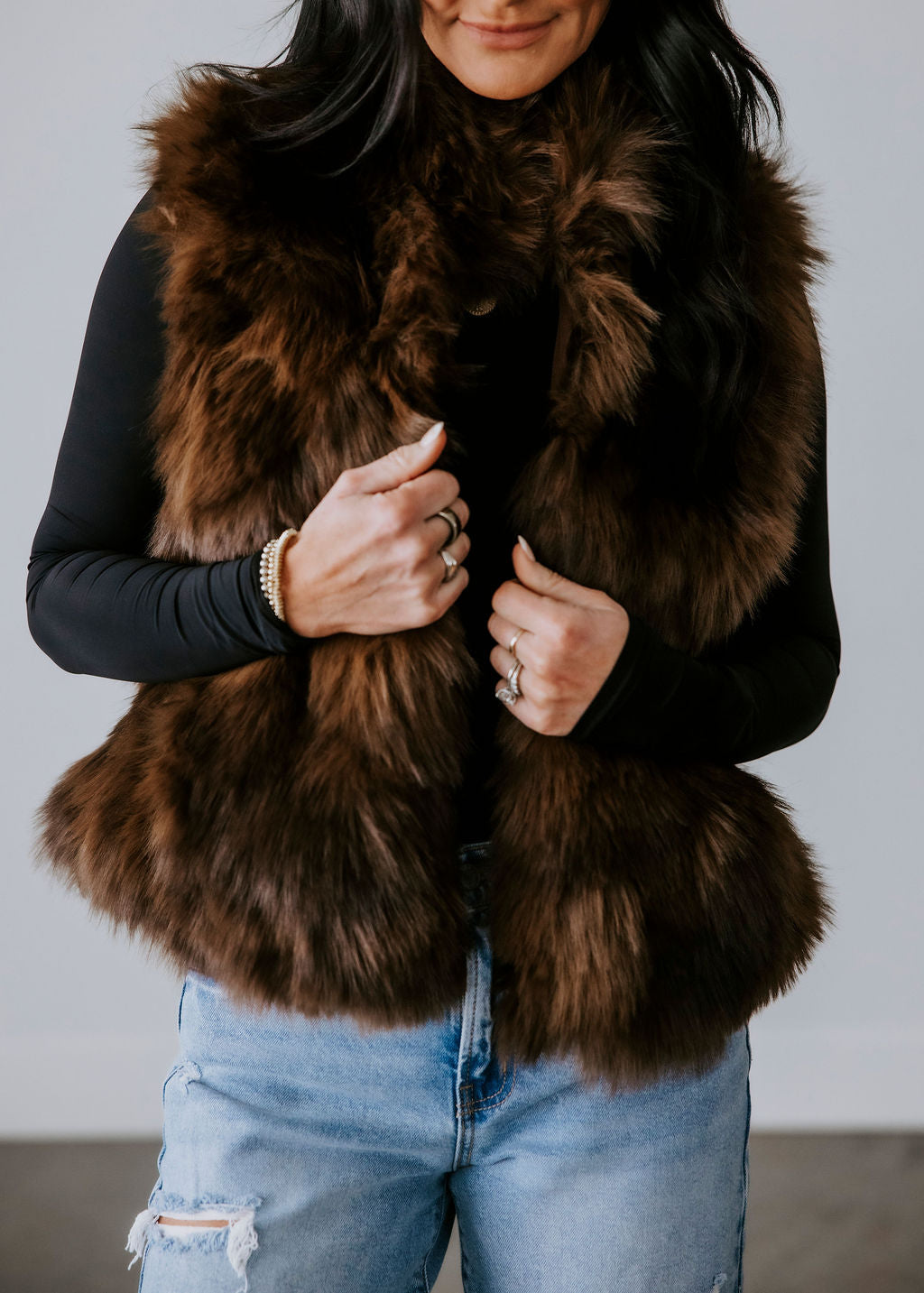 Jazmin Faux Fur Vest