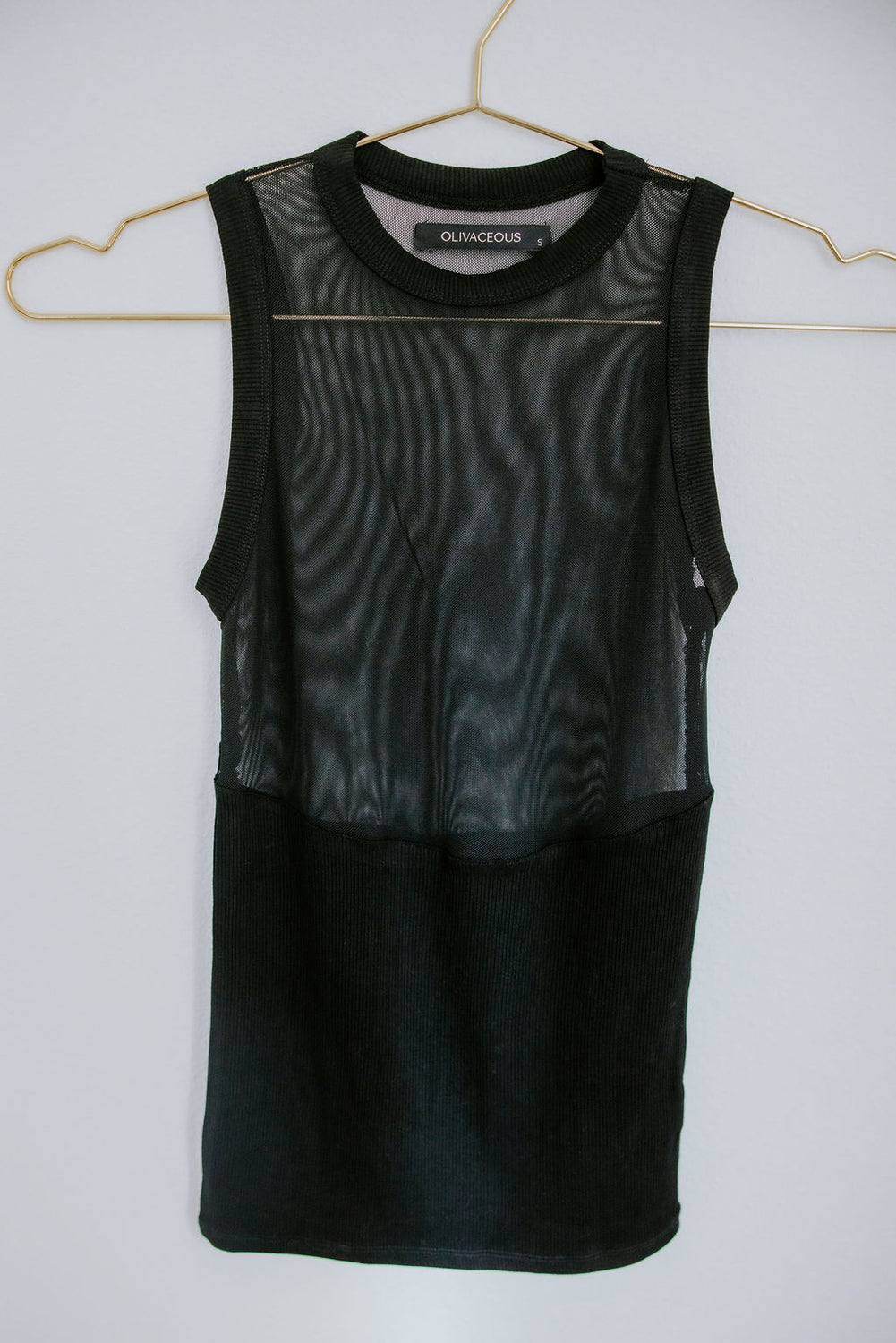 Mallory Mesh Tank Top