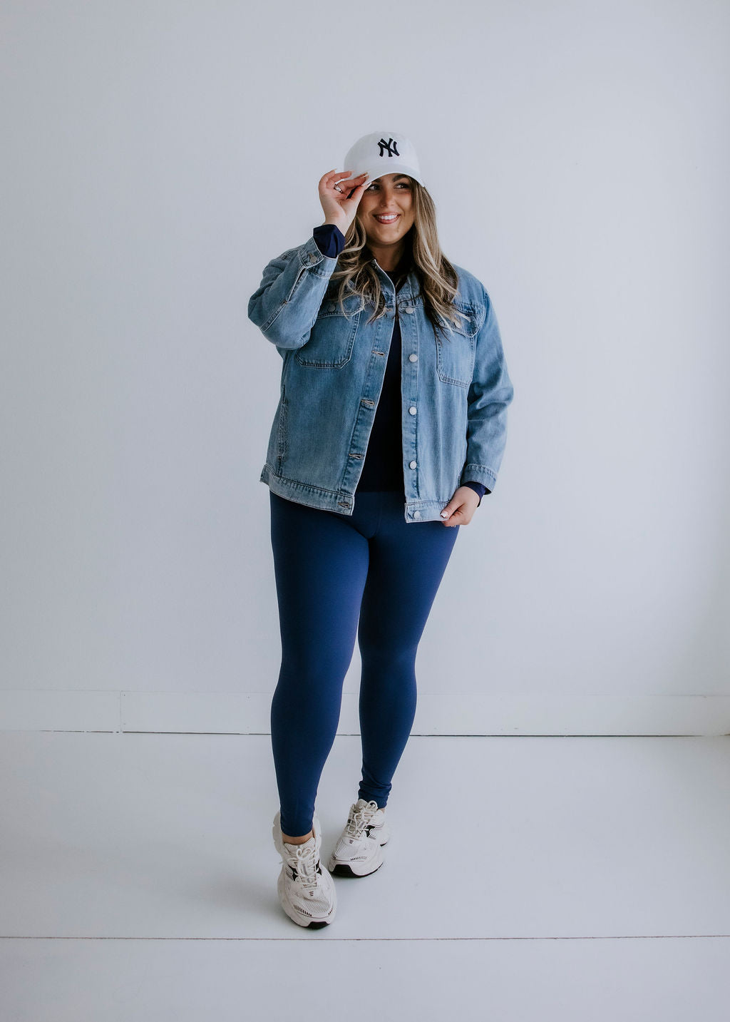 Curvy Alek Risen Denim Jacket