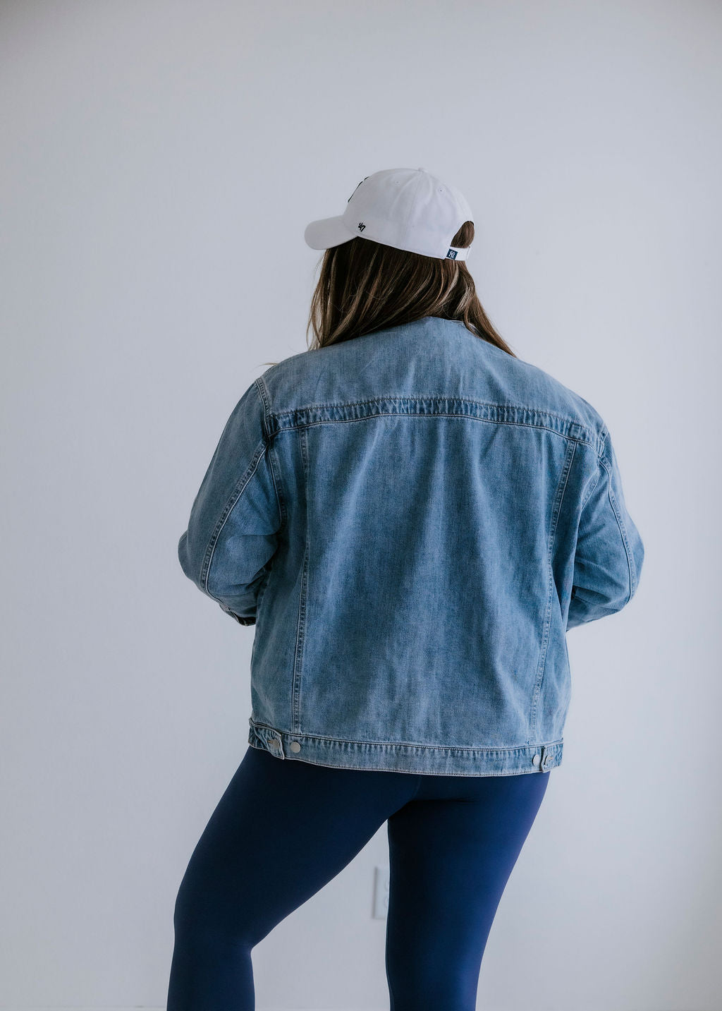 Curvy Alek Risen Denim Jacket