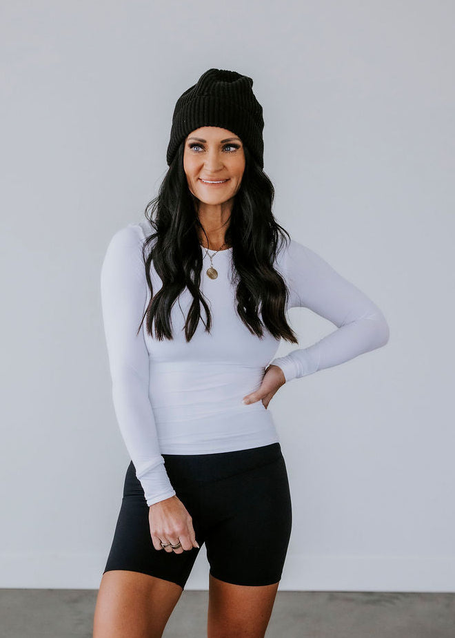 image of Kara Seamless Crew by Lily & Lottie