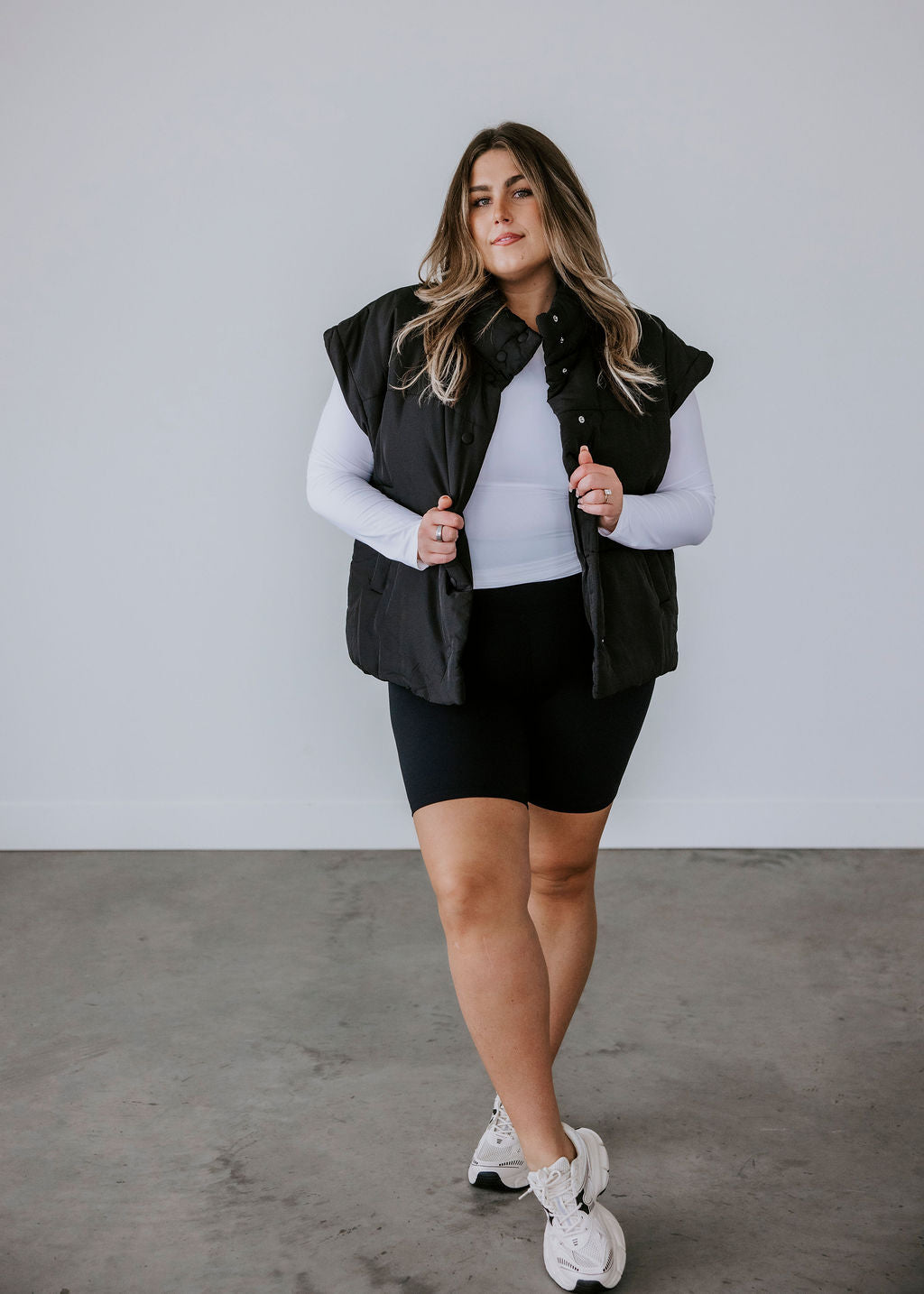 Curvy Berklen Puffer Vest