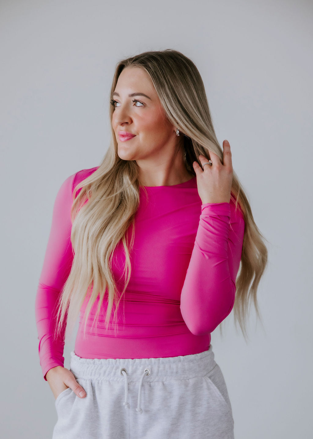 image of Kara Seamless Crew by Lily & Lottie