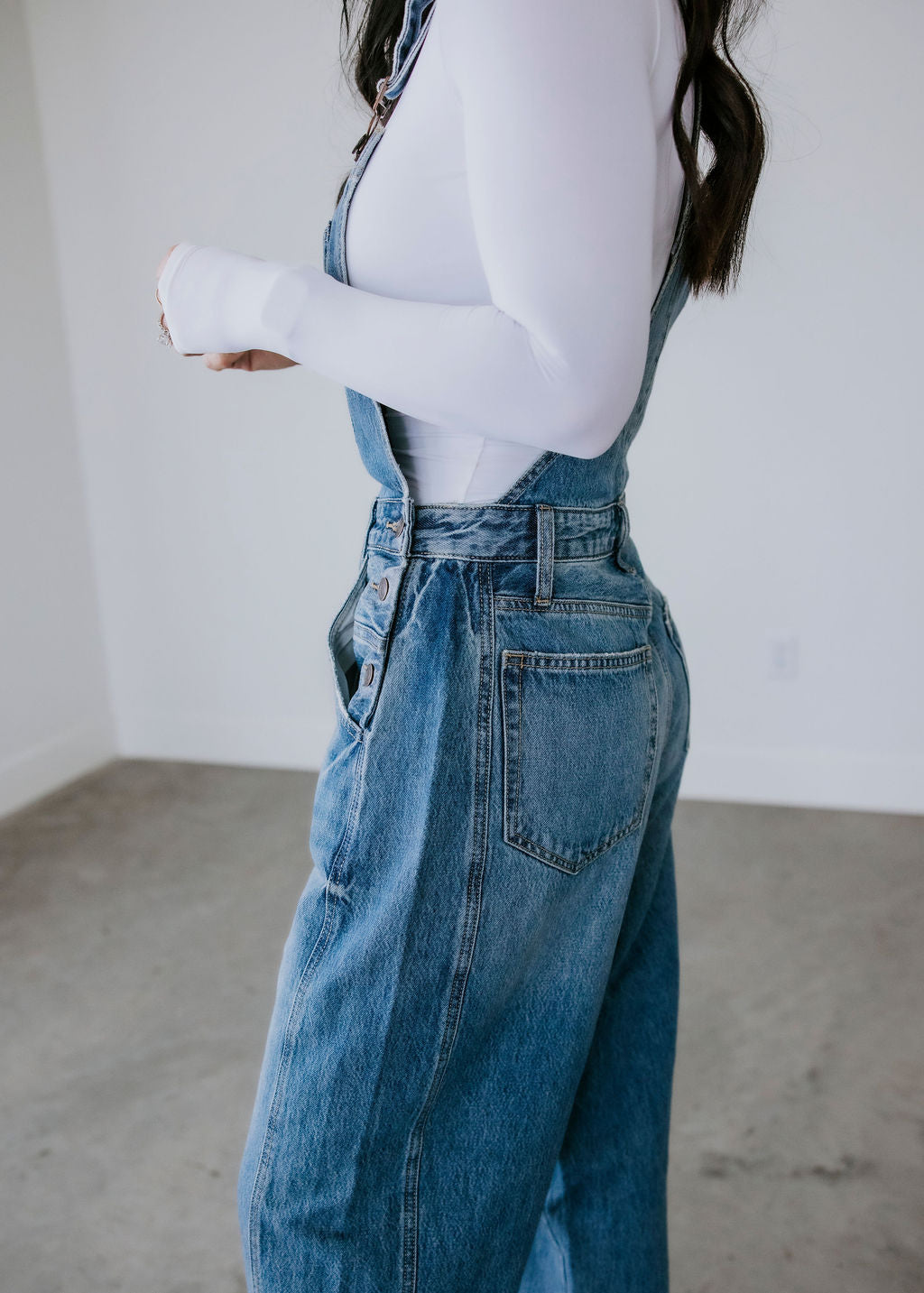 Raye Cello Barrel Overalls