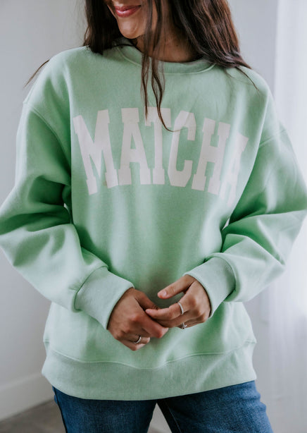Matcha Graphic Crew product view