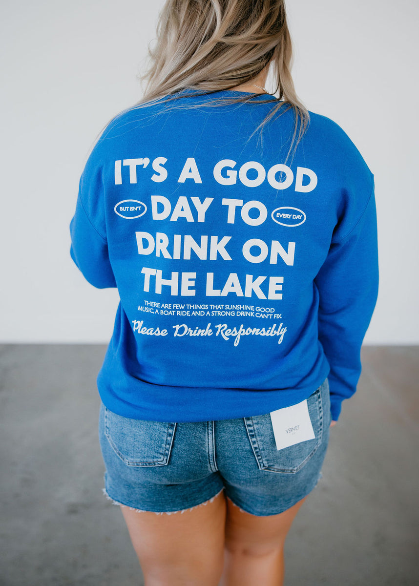 Lake Responsibly Graphic Sweatshirt Lauriebelles