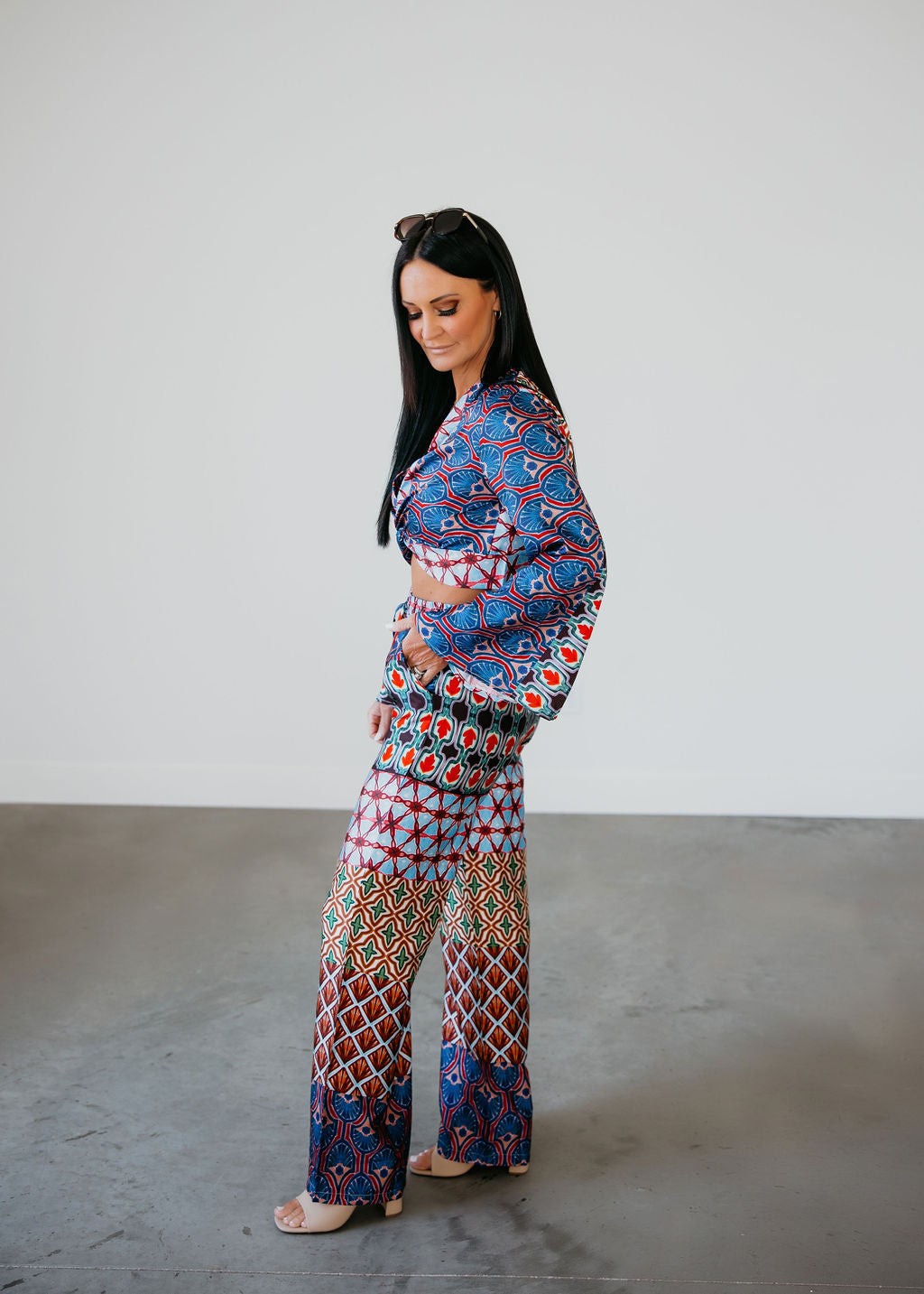 Meadow Printed Pant Set