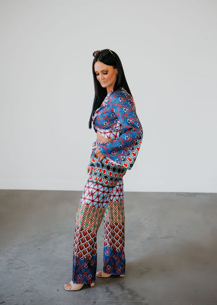 Meadow Printed Pant Set