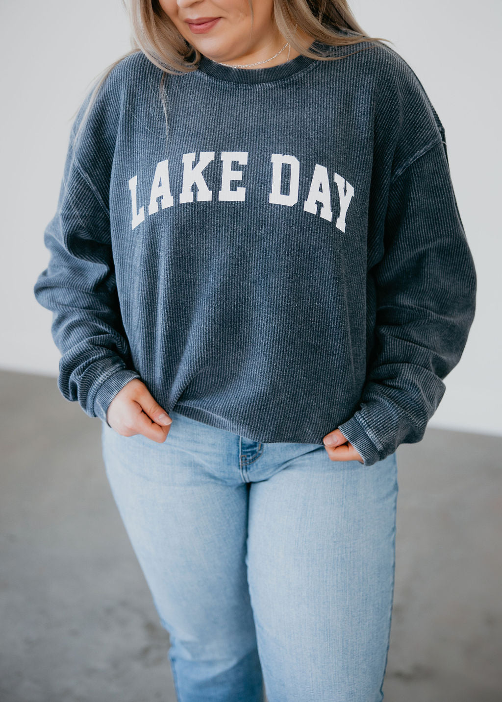 image of Lake Day Corded Pullover