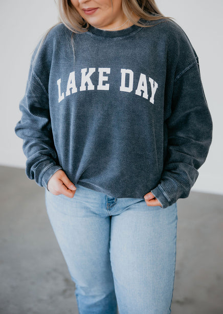 Lake Day Corded Pullover