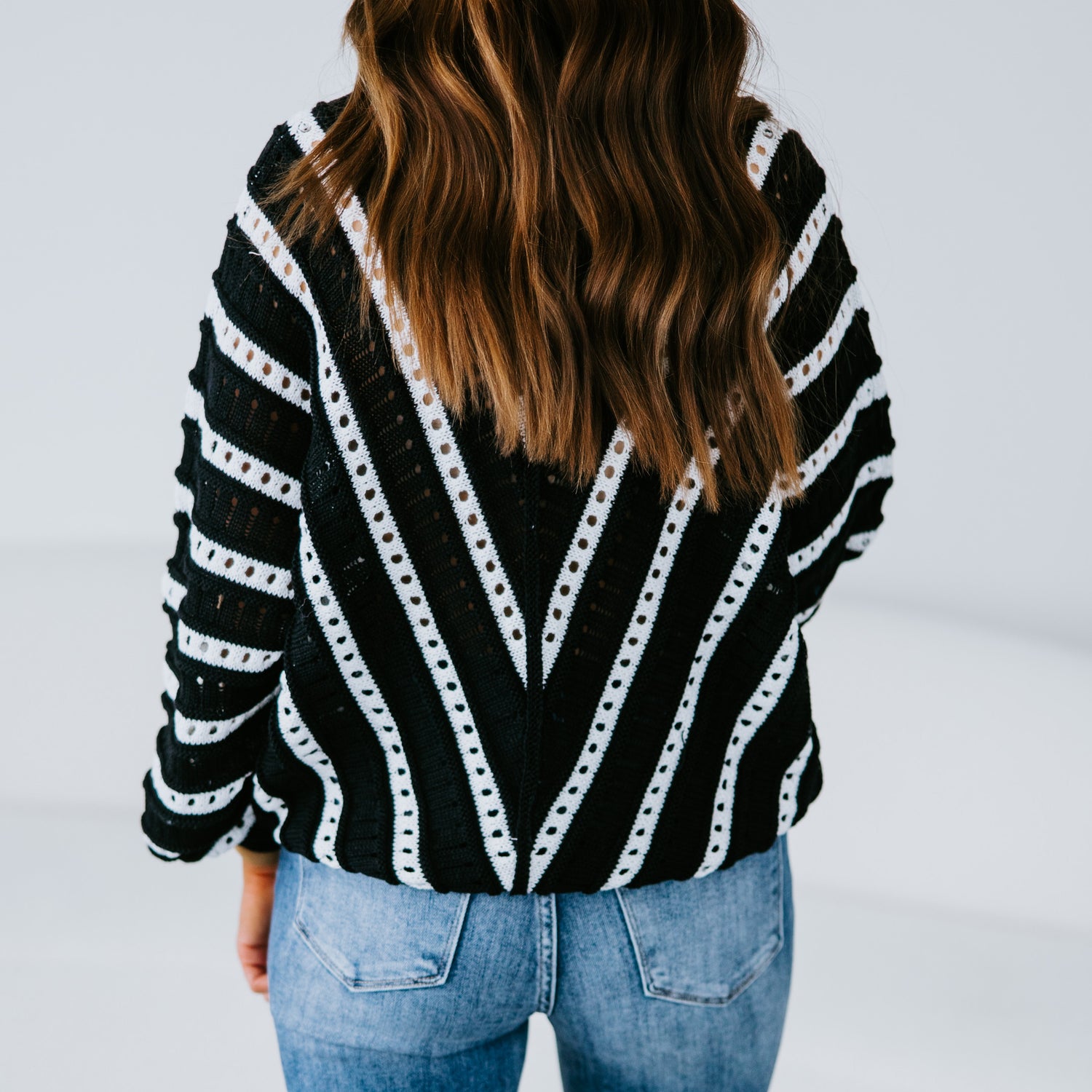 Chace Chevron Knit Sweater