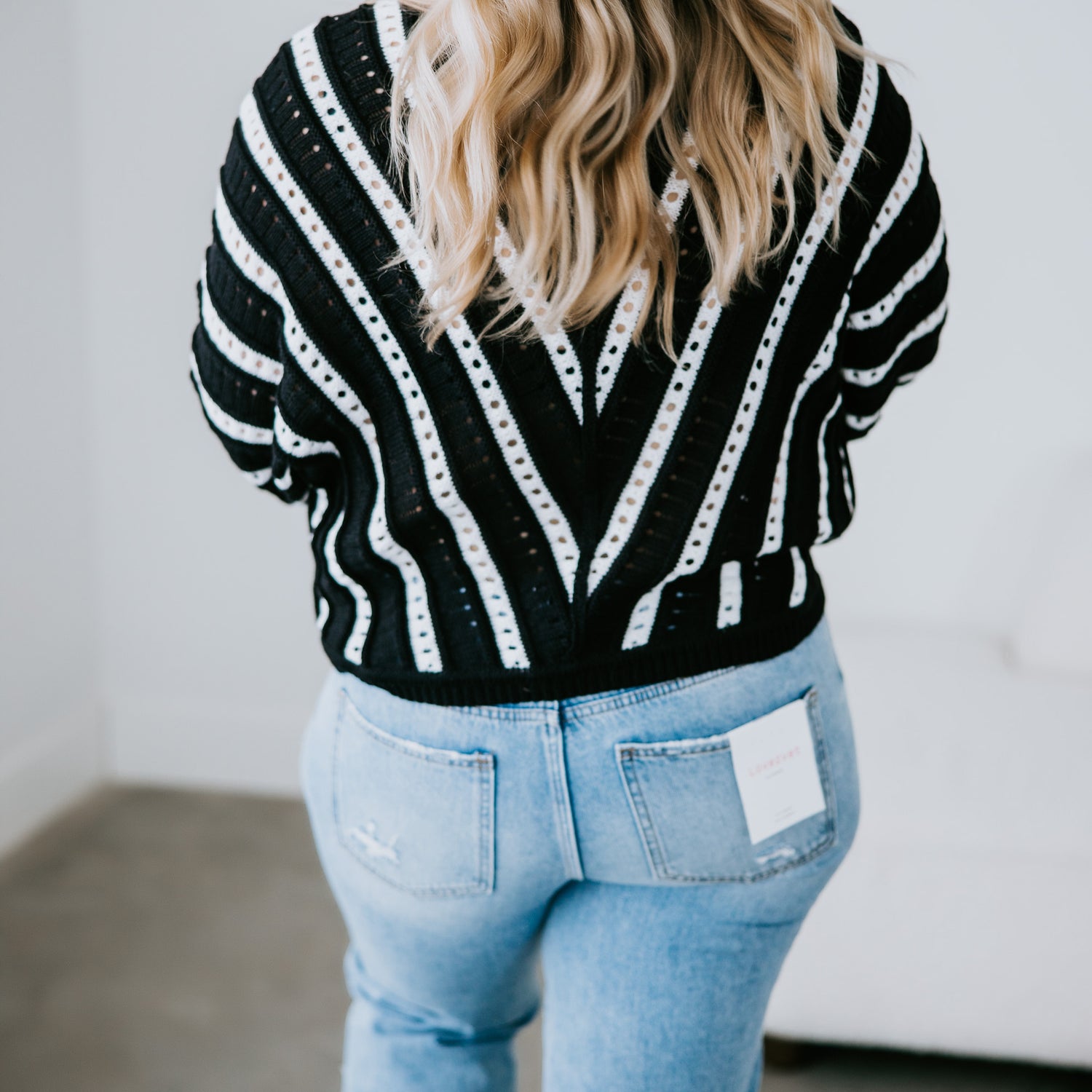 Chace Chevron Knit Sweater