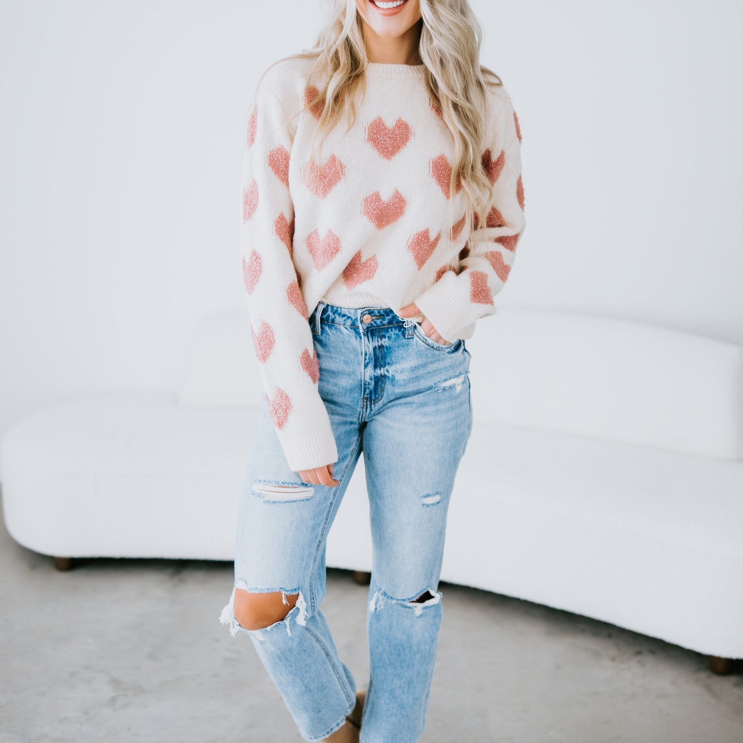 Heart to Heart Sweater