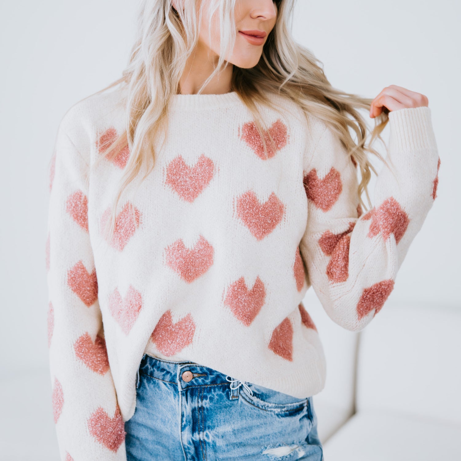 Heart to Heart Sweater