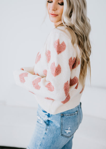 Heart to Heart Sweater