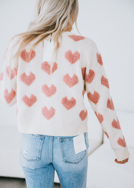 Heart to Heart Sweater