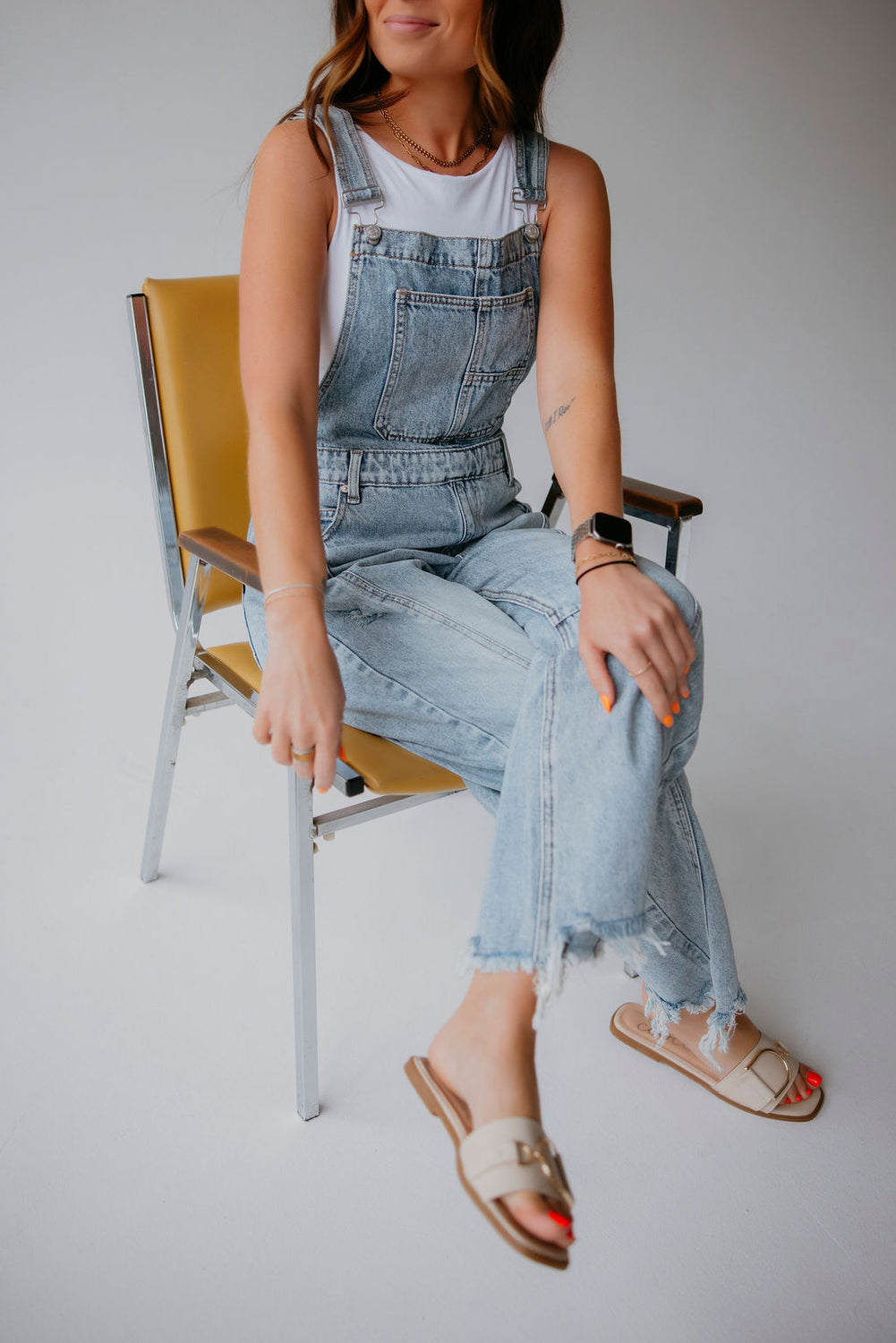 Daniella Saige Barrel Overalls