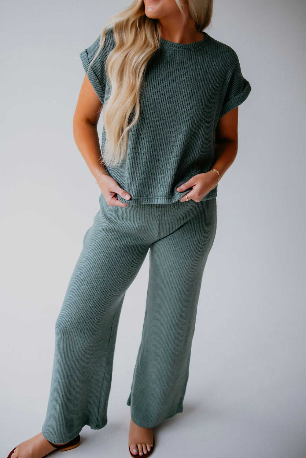 Korena Knit Pant Set