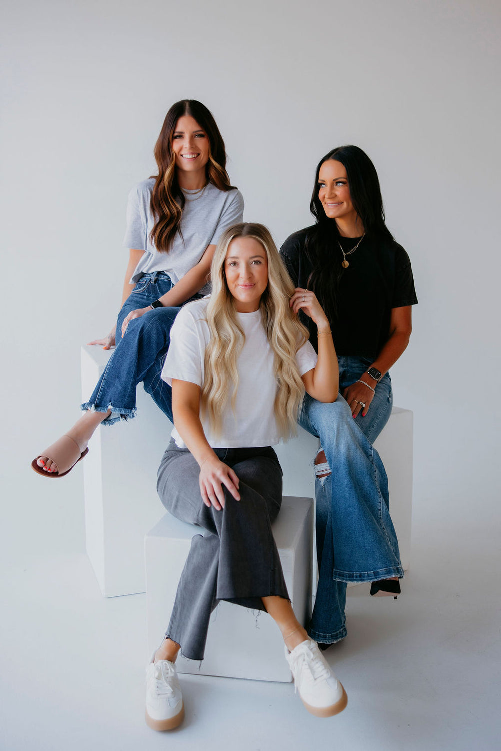 Chloe Crop Tee by Lily & Lottie