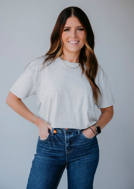 Lauren Pocket Tee by Lily & Lottie product view