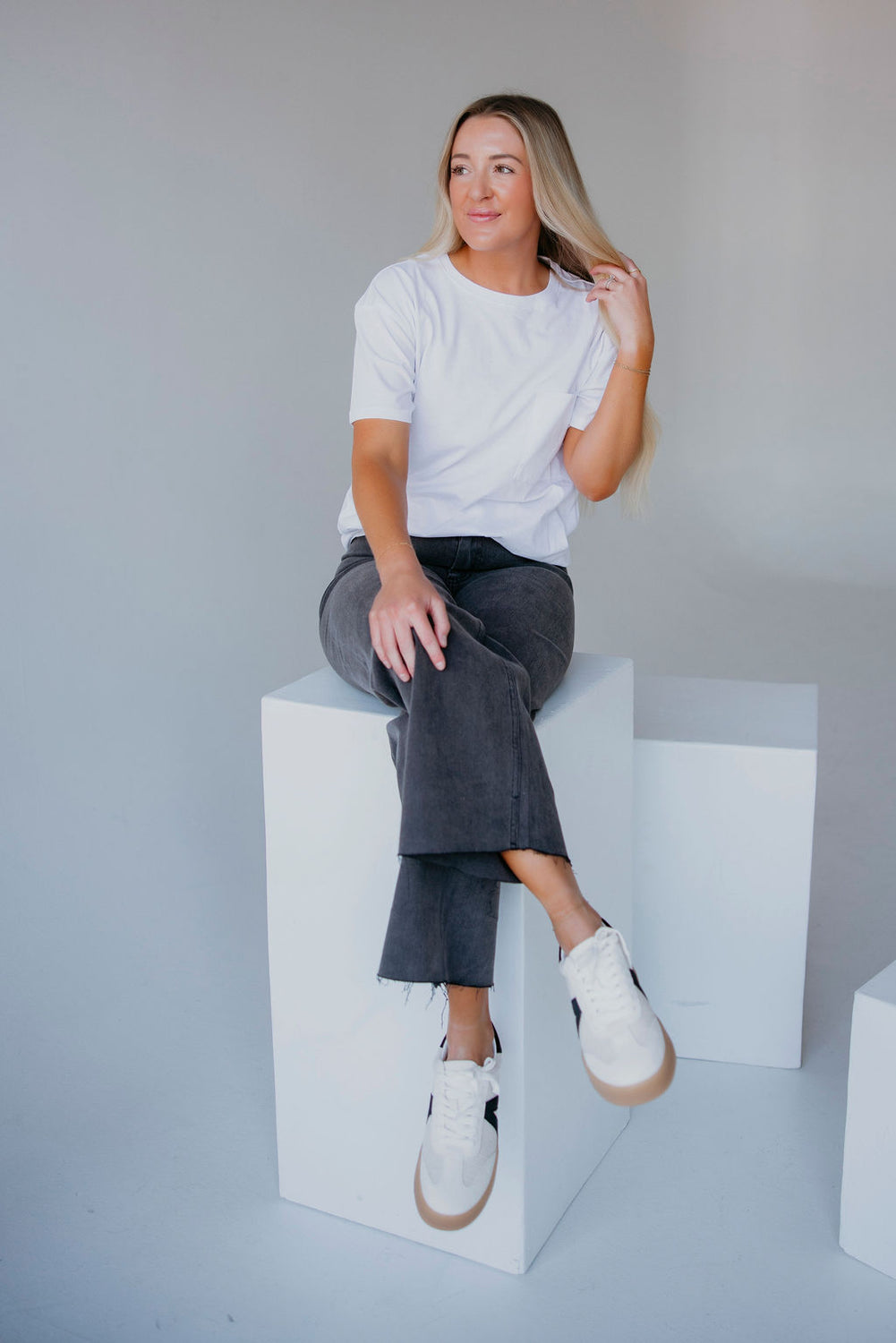 Lauren Pocket Tee by Lily & Lottie