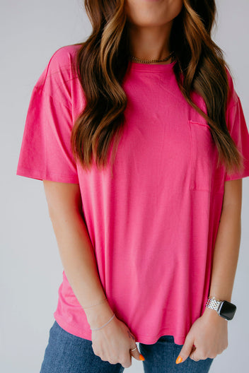 Lauren Pocket Tee by Lily & Lottie